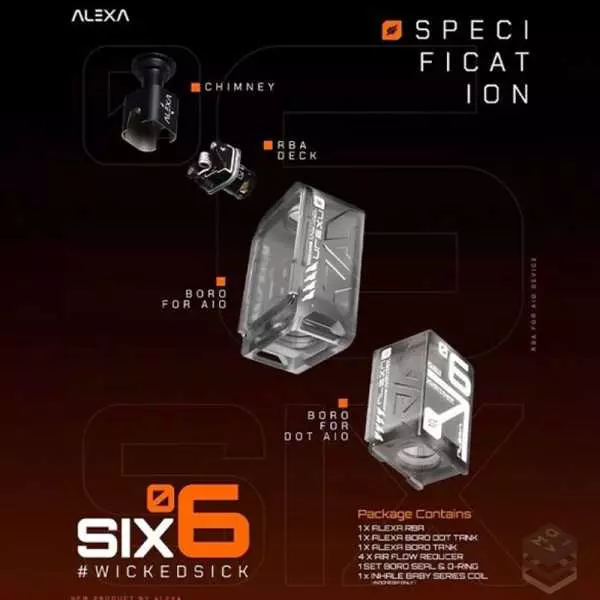 THE ALEXA SIX RBA INHALE