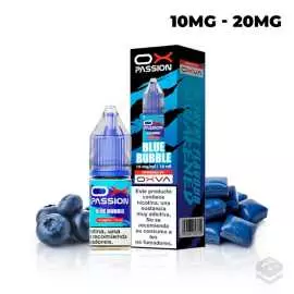 NICOTINE SALTS BLUE BUBBLE OXVA OX PASSION 10ML