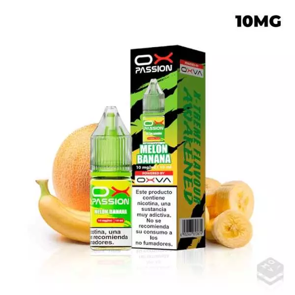 SALES DE NICOTINA MELON BANANA OXVA OX PASSION 10ML