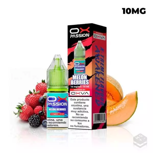 SALES DE NICOTINA MELON BERRIES OXVA OX PASSION 10ML