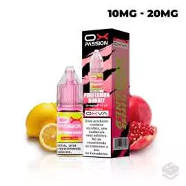 NICOTINE SALTS PINK LEMON BUBBLY OXVA OX PASSION 10ML