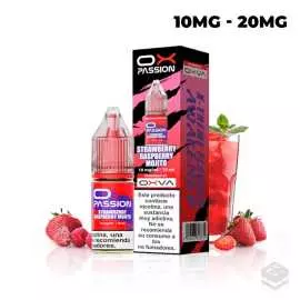 NICOTINE SALTS STRAWBERRY RASPBERRY MOJITO OXVA OX PASSION 10ML