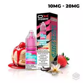 NICOTINE SALTS STRAWBERRY VANILLA ICE CREAM OXVA OX PASSION 10ML