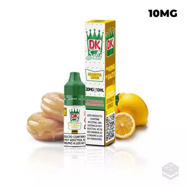 SALES DE NICOTINA DELIGHTFUL LEMON DONUT KING 10ML