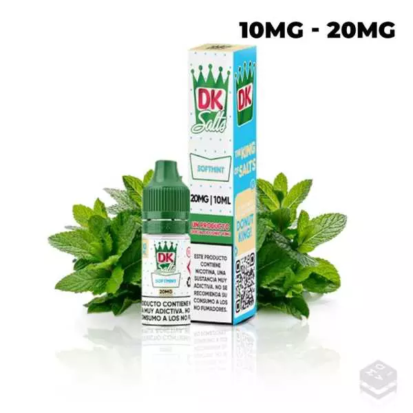 SALES DE NICOTINA SOFTMINT DONUT KING 10ML