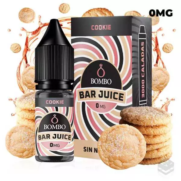 SALES DE NICOTINA COOKIE BAR JUICE BY BOMBO 10ML