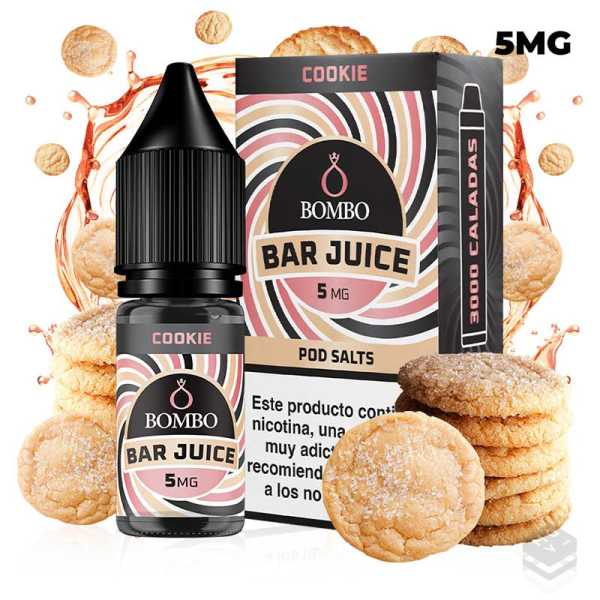 SALES DE NICOTINA COOKIE BAR JUICE BY BOMBO 10ML