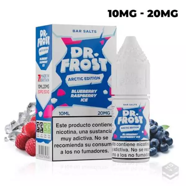 SALES DE NICOTINA BLUEBERRY RASPBERRY ICE DR FROST 10ML