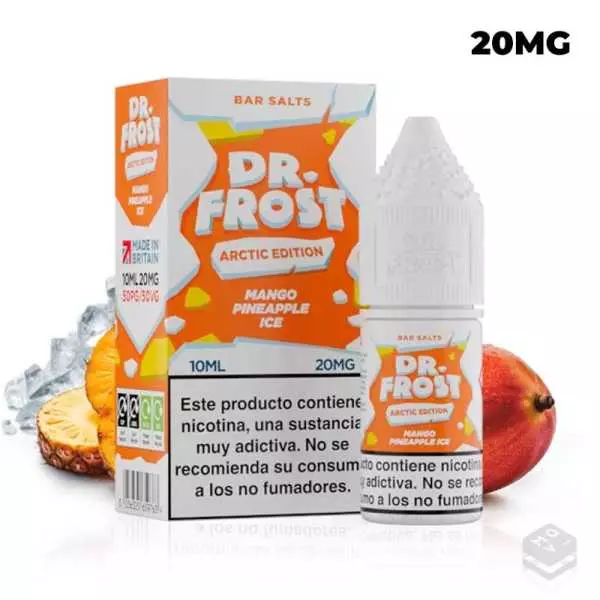 SALES DE NICOTINA MANGO PINEAPPLE ICE DR FROST 10ML