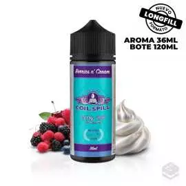 FLAVOUR BERRIES N CREAM COIL SPILL 36ML LONGFILL
