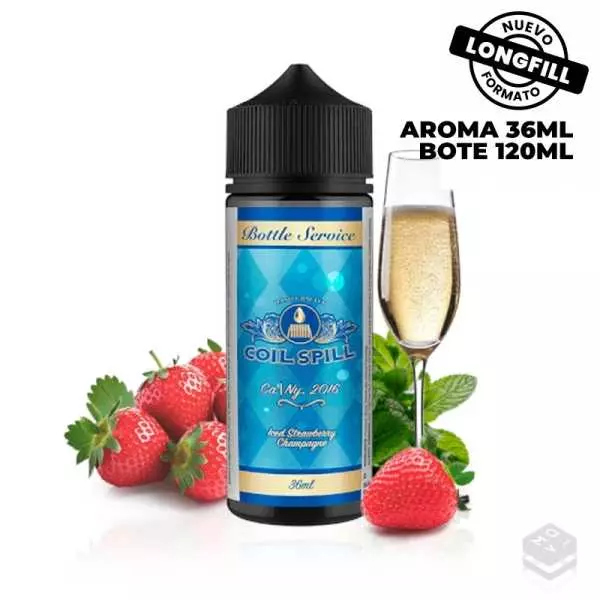 AROMA BOTTLE SERVICE COIL SPILL 36ML LONGFILL