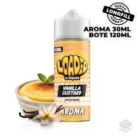 FLAVOUR VANILLA CUSTARD LOADED 30ML LONGFILL VAPE