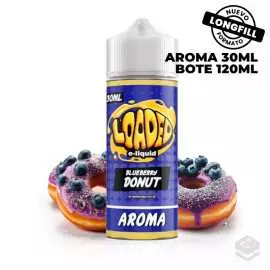 FLAVOUR BLUEBERRY DONUT LOADED 30ML LONGFILL VAPE