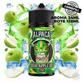 FLAVOUR SOUR APPLE ICE ALPACA 24ML LONGFILL