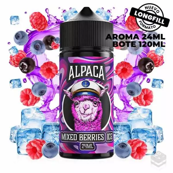 AROMA SOUR APPLE ICE ALPACA 24ML LONGFILL