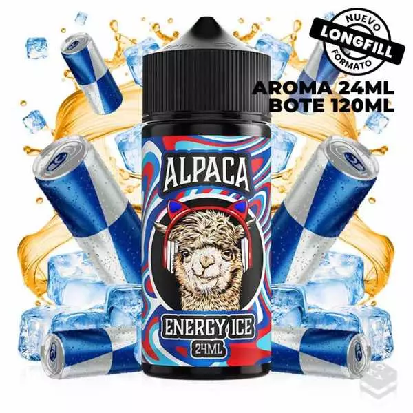 AROMA ENERGY ICE ALPACA 24ML LONGFILL