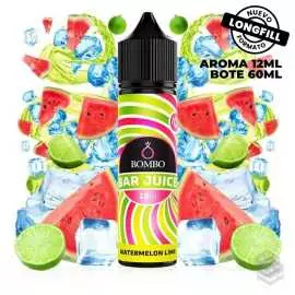 AROMA WATERMELON LIME ICE BAR JUICE BY BOMBO 12ML LONGFILL