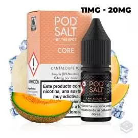 CANTALOUPE ICE POD SALT 10ML NICOTINE SALT