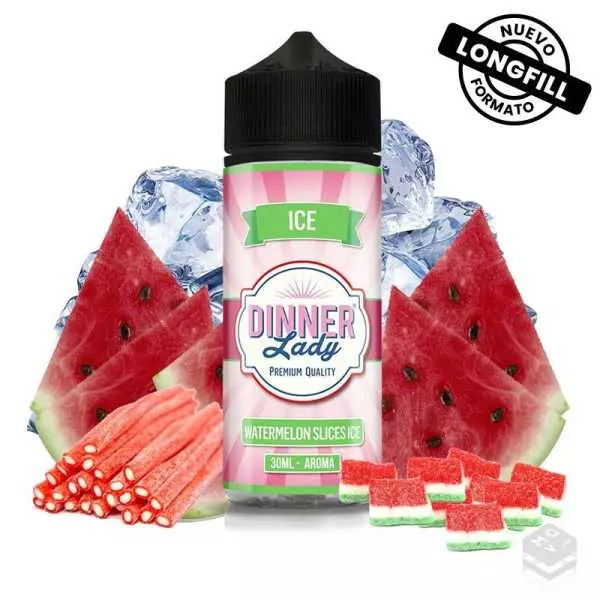 FLAVOUR WATERMELON SLICES ICE DINNER LADY 30ML LONGFILL