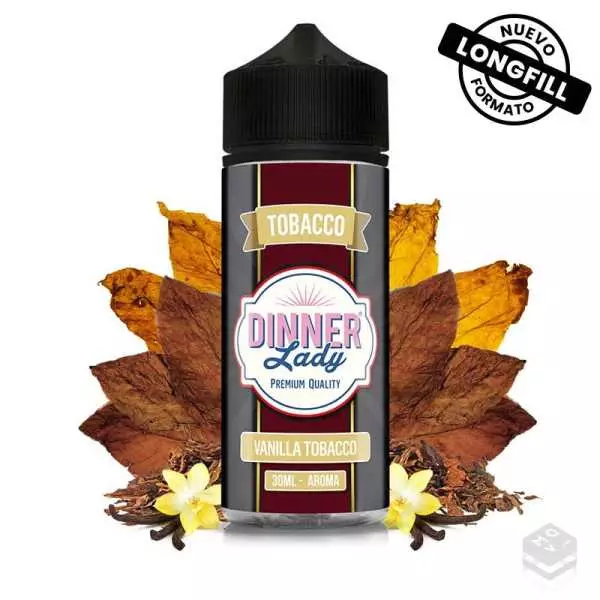 AROMA VANILLA TOBACCO DINNER LADY 30ML LONGFILL