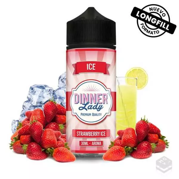 AROMA STRAWBERRY ICE DINNER LADY 30ML LONGFILL