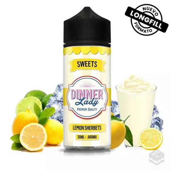 AROMA LEMON SHERBETS DINNER LADY 30ML LONGFILL