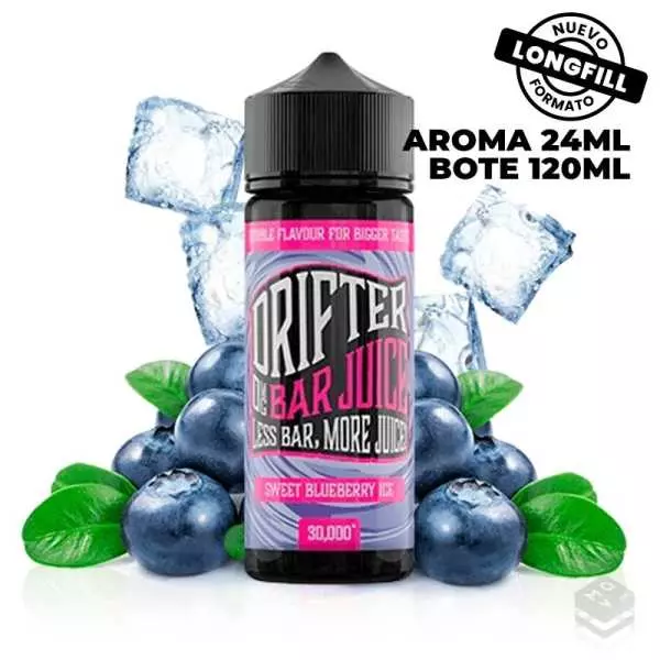 AROMA DRIFTER BAR BLUEBERRY BUBBLEGUM JUICE SAUZ 24ML LONGFILL