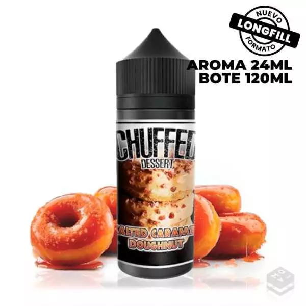 FLAVOUR SALTED CARAMEL DOUGHNUT 24ML CHUFFED LONGFILL