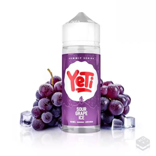 AROMA SOUR GRAPE ICE 10ML YETI LONGFILL
