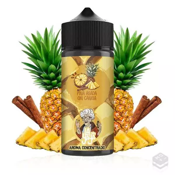 AROMA PIÑA ASADA CON CANELA LA YAYA 30ML LONGFILL