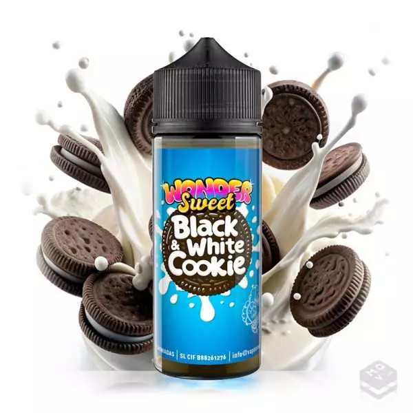 FLAVOUR BLACK AND WHITE COOKIES VAPEMONIADAS 30ML LONGFILL