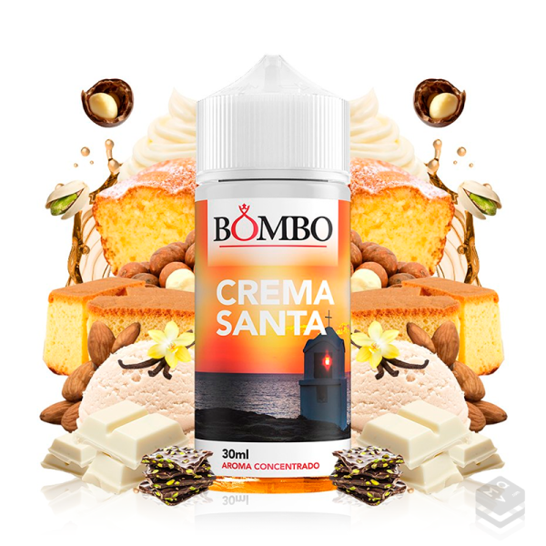 FLAVOUR CREMA SANTA BOMBO ELIQUIDS 30ML LONGFILL
