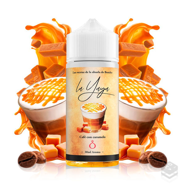FLAVOUR CAFE CON CARAMELO LA YAYA BOMBO 30ML LONGFILL