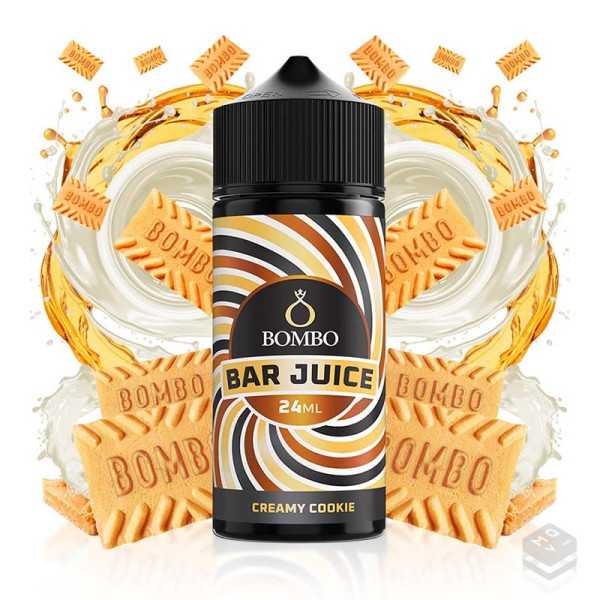 FLAVOUR CREAMY COOKIE BAR JUICE BY BOMBO 24ML LONGFILL