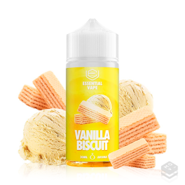 AROMA VANILLA BISCUIT ESSENTIAL BOMBO ELIQUIDS 30ML LONGFILL