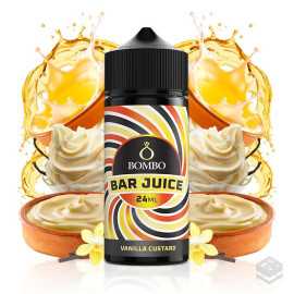 FLAVOUR VANILLA CUSTARD BAR JUICE BY BOMBO 24ML LONGFILL