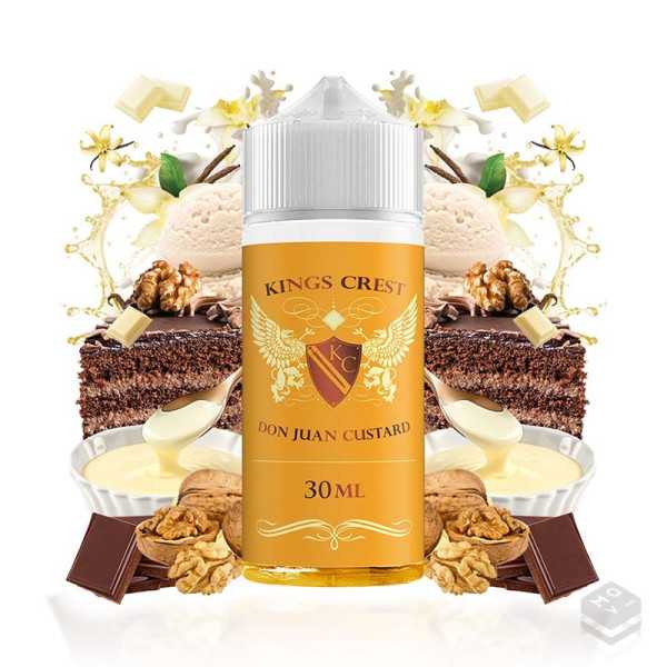 AROMA DON JUAN CUSTARD KINGS CREST 30ML LONGFILL