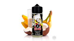 FLAVOUR POKER FRUITS BATIDO DE COCO PLATANO DROPS 40ML LONGFILL VAPE