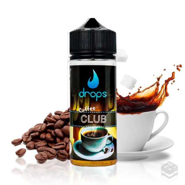 FLAVOUR GENESIS COFFEE CLUB DROPS 40ML LONGFILL VAPE