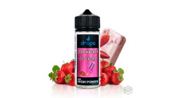 FLAVOUR STRAWBERRY ICE CREAM DROPS 40ML LONGFILL VAPE