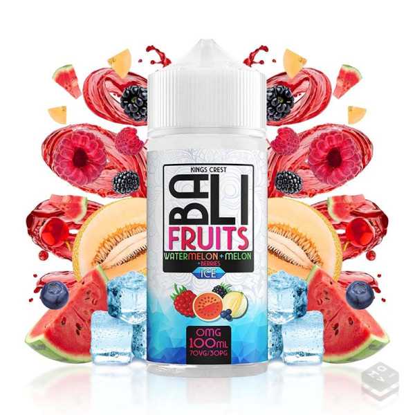 FLAVOUR WATERMELON MELON BERRIES ICE 30ML BALI FRUITS BY KINGS CREST (LONGFILL)