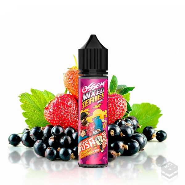 AROMA ADRENALINE RUSH STRAWBERRY BLACKCURRANT OSSEM 20ML LONGFILL