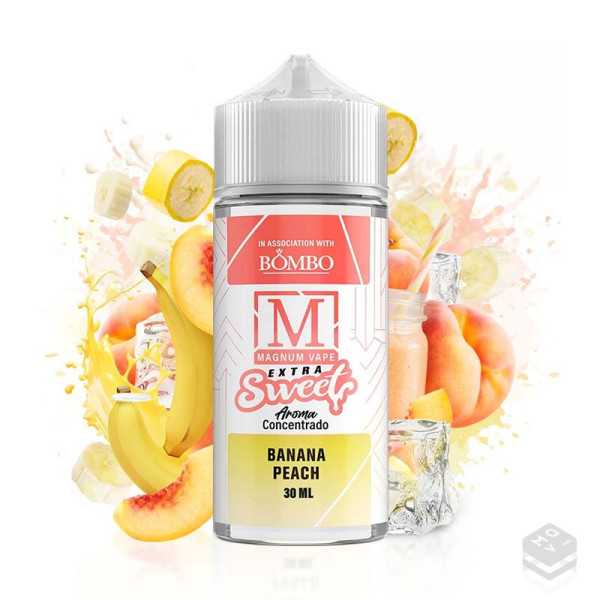 AROMA BANANA PEACH EXTRA SWEET MAGNUM VAPE 30ML LONGFILL