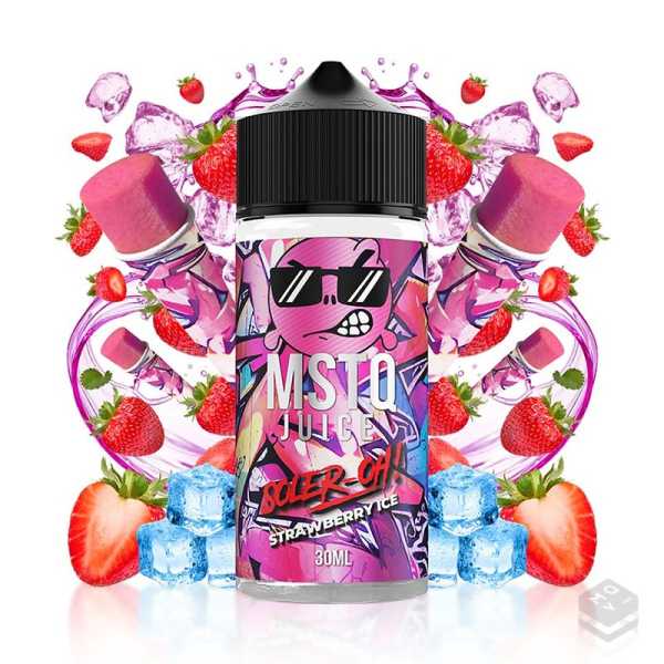 FLAVOUR STRAWBERRY ICE 30ML MSTQ JUICE LONGFILL