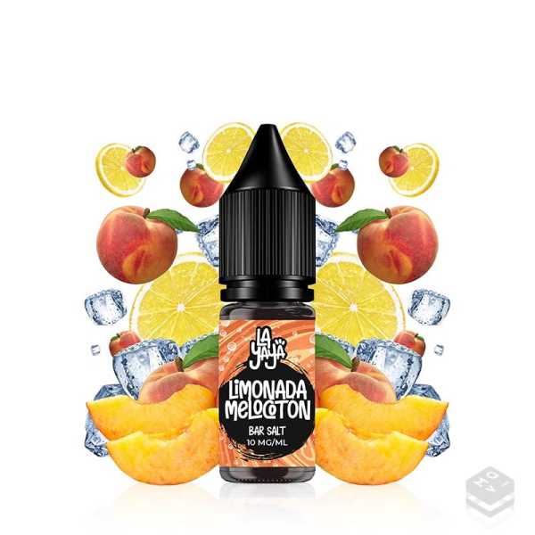 NICOTINE SALTS LIMONADA DE MELOCOTON LA YAYA SALT 10ML