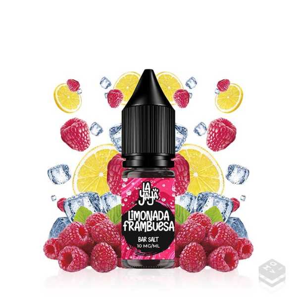 SALES DE NICOTINA LIMONADA DE FRAMBUESA LA YAYA SALT 10ML