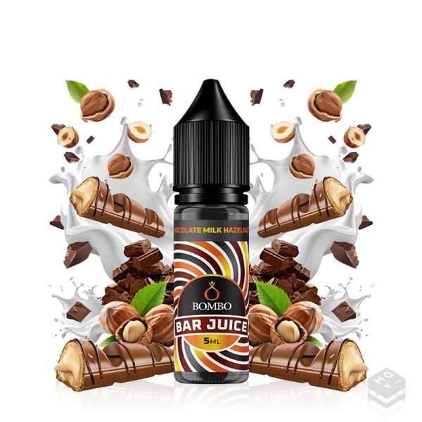 AROMA CHOCOLATE MILK HAZELNUT BAR JUICE BY BOMBO 5ML LONGFILL