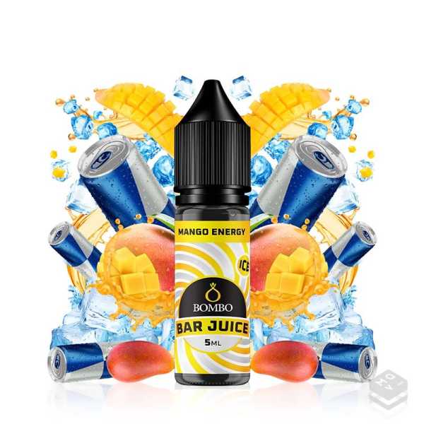 AROMA MANGO ENERGY ICE BAR JUICE BY BOMBO 5ML LONGFILL