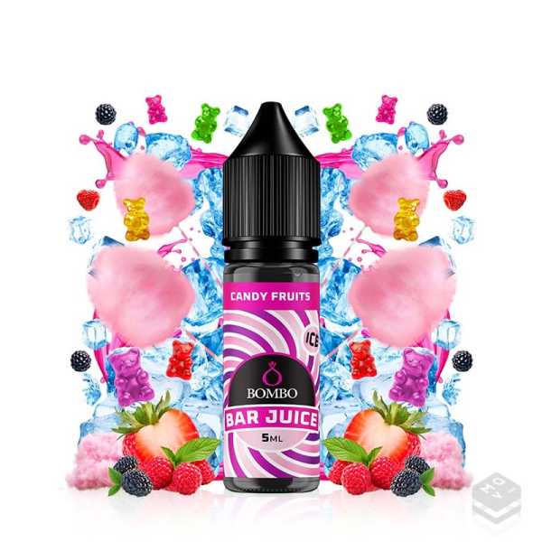 FLAVOUR CANDY FRUITS ICE BAR JUICE BY BOMBO 5ML LONGFILL