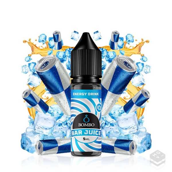 AROMA ENERGY DRINK ICE BAR JUICE BY BOMBO 5ML LONGFILL